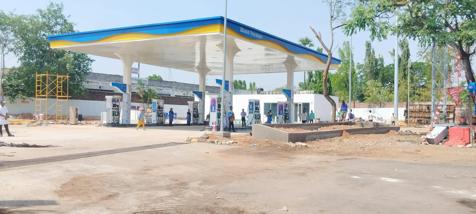 NRVI Work at BP Nacharam (Company Owned Outlet)