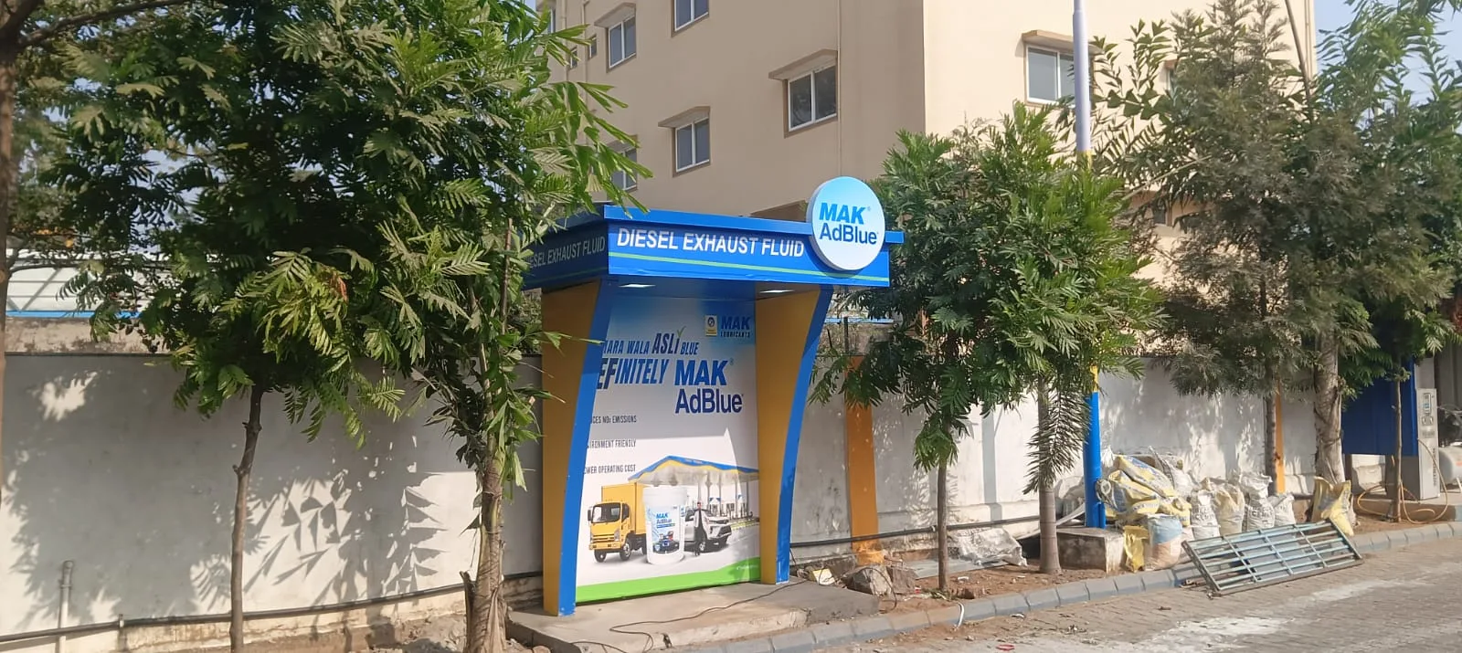 Integrated Canopy at Garuda Filling Station
