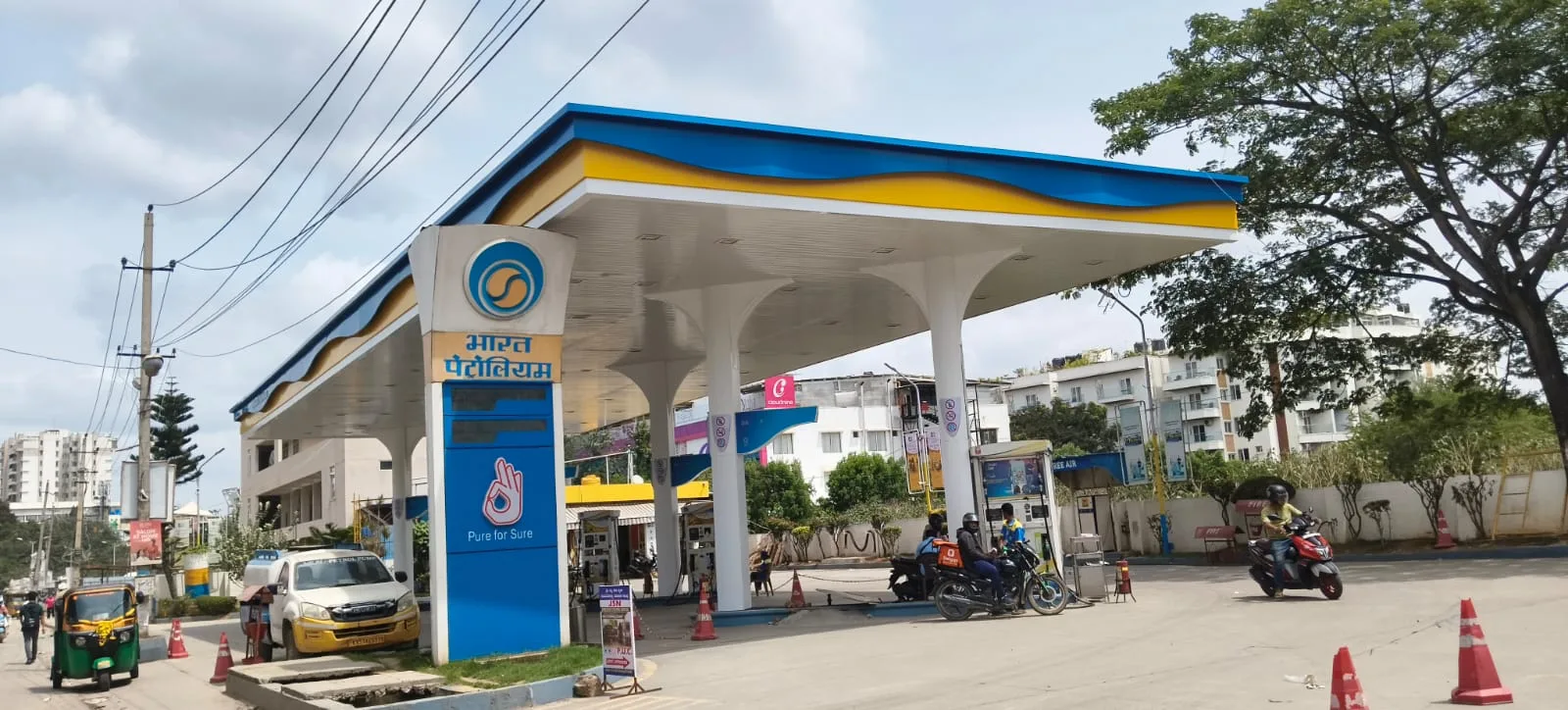 NRVI Upgradation Work at JSN Petrol Pump