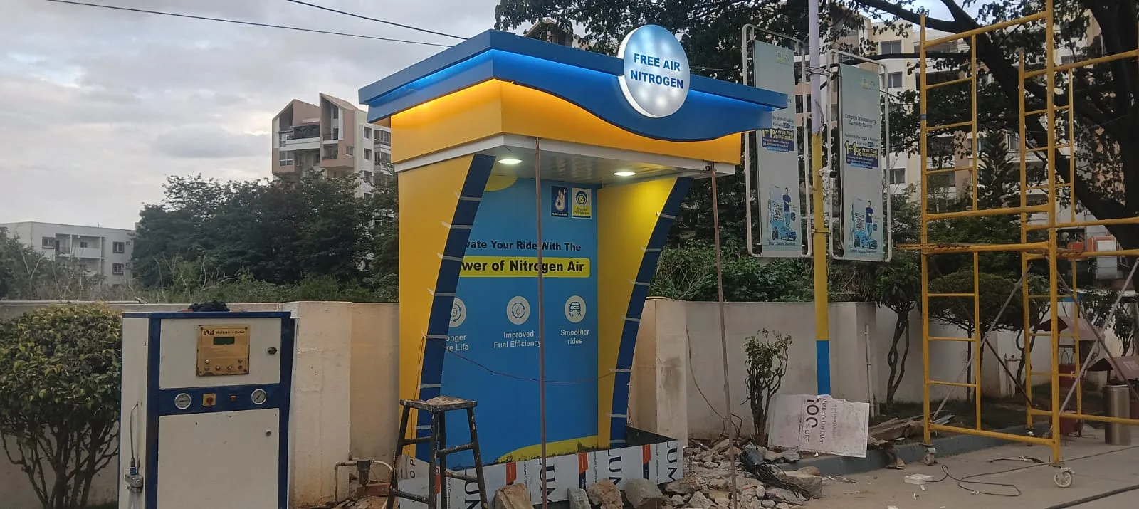 Integrated Canopy at JSN Petrol Pump — photo 2 of 6